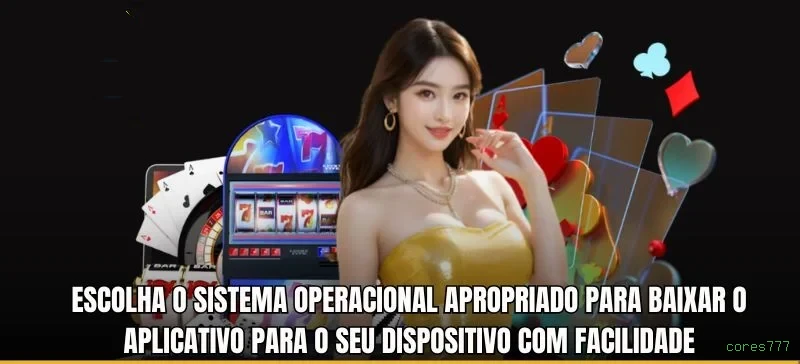 Imagem promocional da cores777 mostrando a plataforma e suas vantagens